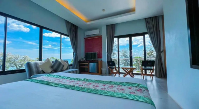 Двухместный номер Deluxe с видом на море White Sand Halal House Krabi