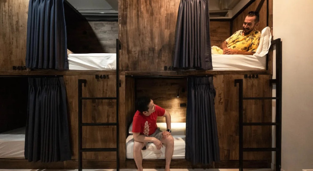 Кровать в общем номере Nilux Room - Hostel