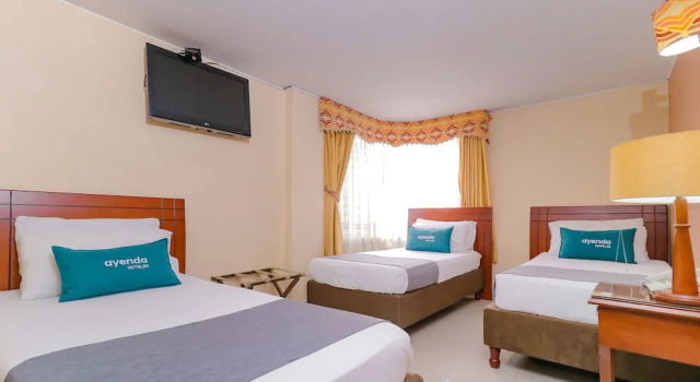 Трёхместный номер Standard Hotel Ayenda Gran Marquez 1014
