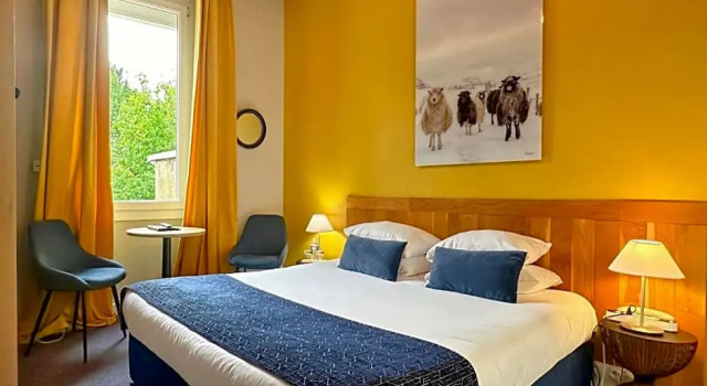 Двухместный номер Standard с видом на сад Hôtel Coeur De Loire