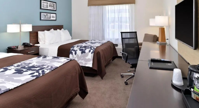 Standard Vierer Zimmer Sleep Inn & Suites