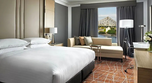 Двухместный номер with Story Bridge view Brisbane Marriott Hotel