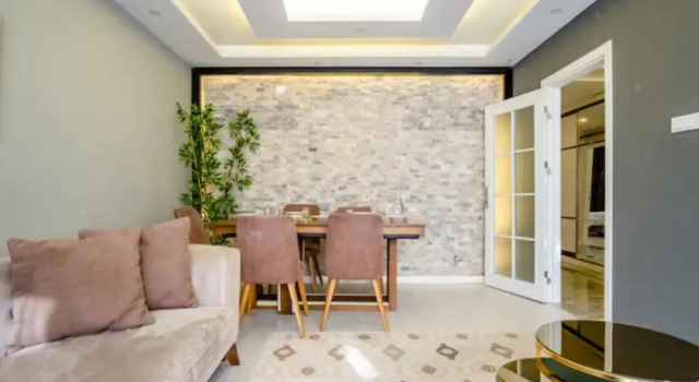 First flr 2bdr Modern New Apt in Center, Забронировать Отель Фатих Стамбул