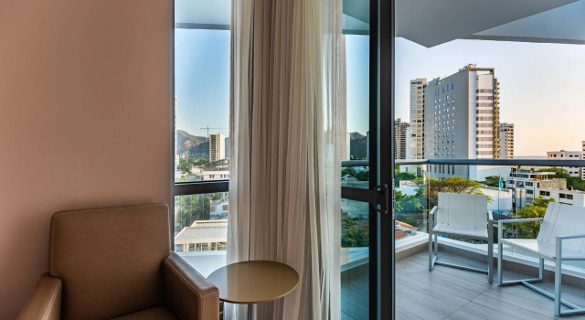 Двухместный номер Standard с балконом и с видом на море AC Hotel By Marriott Santa Marta