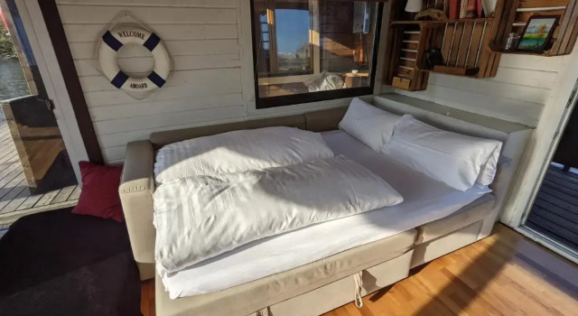 Hausboot mit Hottub in Berlin, Varaa Hotelli Berliini Saksa