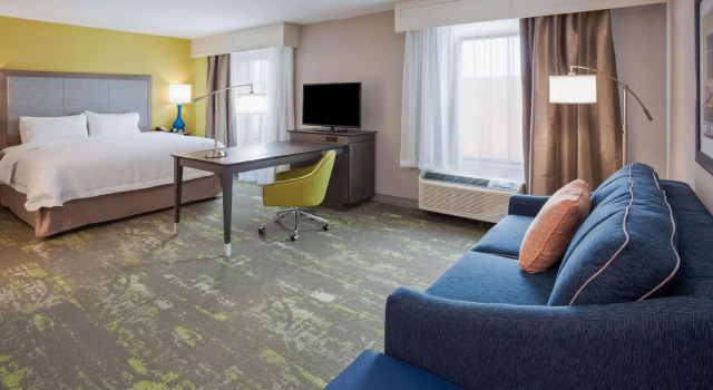Двухместная студия Hampton Inn & Suites Sioux City South, IA