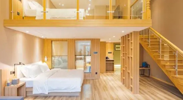 Люкс Deluxe Дуплекс Shanghai Chongming Kumo Hotel