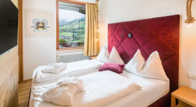 Семейный люкс с 2 комнатами с балконом и с видом на горы Hotel NockResort