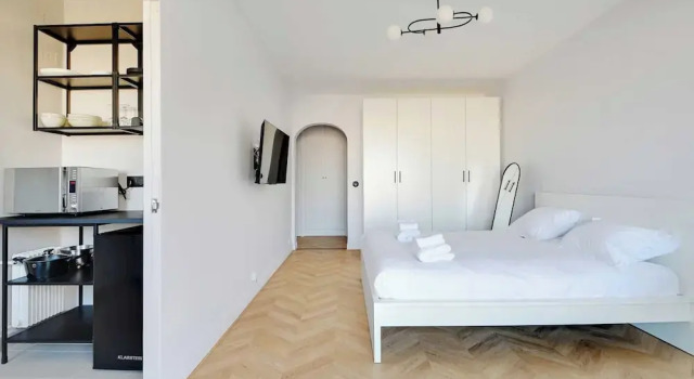 Elegant Studio With Balcony - 2P - Trocadero/passy, Забронировать Апарт-отель Отели Парижа с парковкой, рядом с Maison de Balzac, Парковка