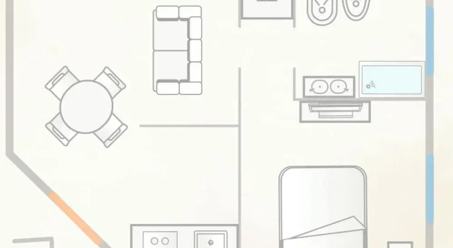 Апартаменты c 1 комнатой Rezia Apartments by Rent All Como