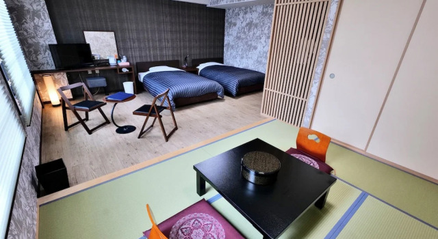 Четырёхместный номер Standard Hotel Granjam Tsugaike