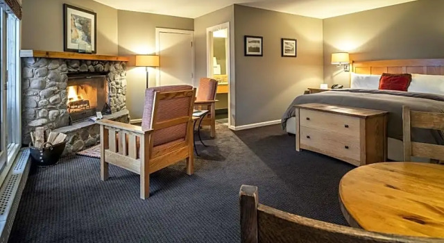 Standard double chambre Vue sur le lac Emerald Lake Lodge