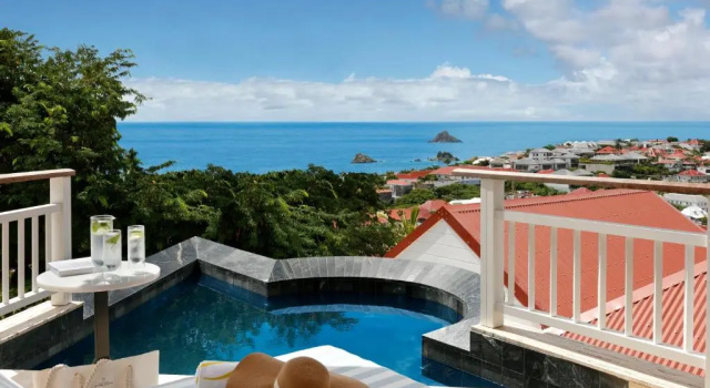 Полулюкс с видом на море Fouquets Saint-Barth