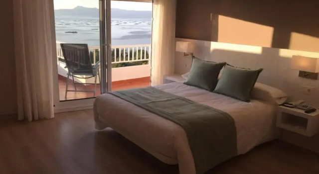 Двухместный номер Superior с видом на море Hotel Mirador Ría de Arosa