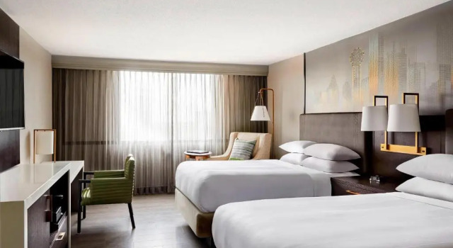 Четырёхместный номер Deluxe Dallas-Addison Marriott Quorum by the Galleria