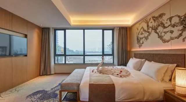 Люкс с видом на озеро Hangzhou Water Museum Tao Hotel