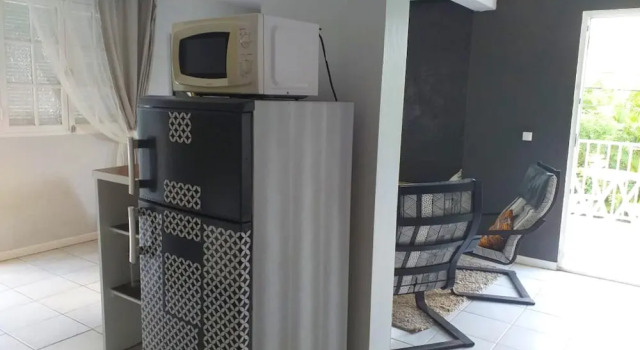 Apartment with One Bedroom in Fort-De-France, with Wonderful Mountain View, Furnished Terrace And Wifi - 5 Km From the Beach