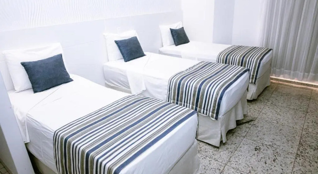 Трёхместный номер Superior Fênix Hotel Varginha