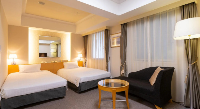 Двухместный номер Deluxe Rihga Hotel Zest Takamatsu
