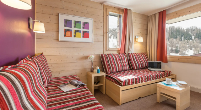 Résidence Pierre & Vacances Plagne Lauze, Забронировать Отель Отели Ла-Плань-Тарантез 3 звезды, рядом с Горнолыжный подъемник Лё Франс, 3*