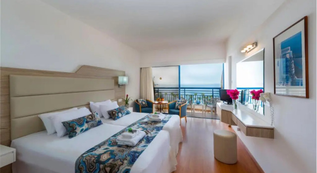 Двухместный номер Standard с видом на море Ascos Coral Beach Hotel