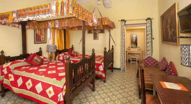 Четырёхместный номер Deluxe Hotel Bissau Palace
