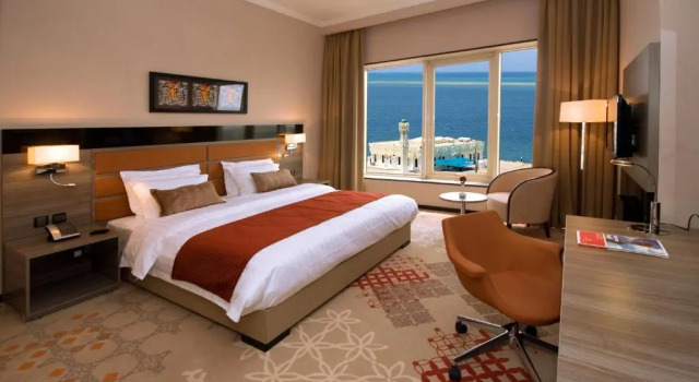 Двухместный номер Deluxe с видом на море Mira Hotel Corniche