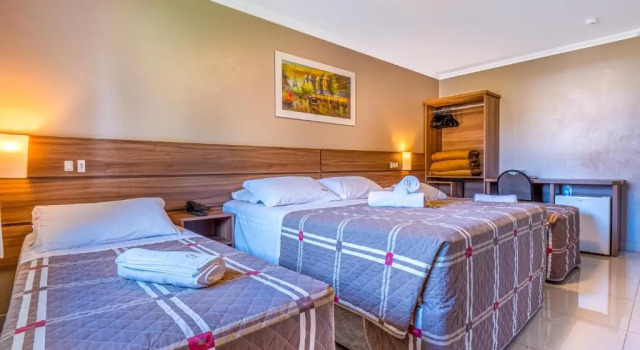 Четырёхместный номер Standard Hotel Fioreze Quero Quero