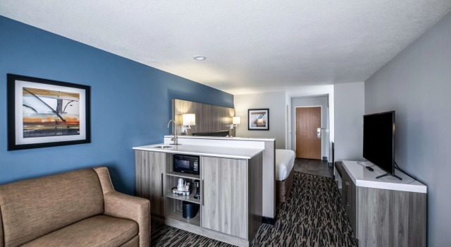 Двухместный люкс Best Western PLUS Mountain View Auburn Inn