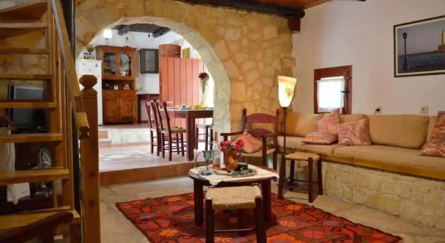 Коттедж Apanemia Stone House in Crete