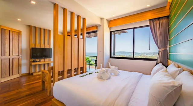 Семейный номер Standard с видом на море Andakiri Pool Villa Panoramic Sea View