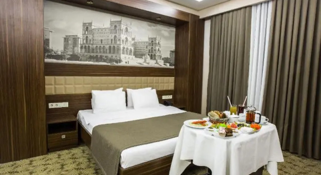 Двухместный номер Deluxe Istanbul Gold Hotel Baku