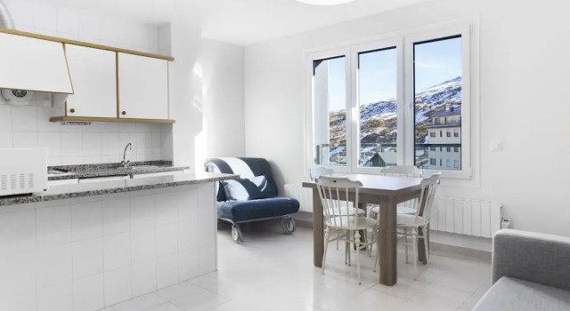 Семейная студия с видом на горы Abelletes Apartments