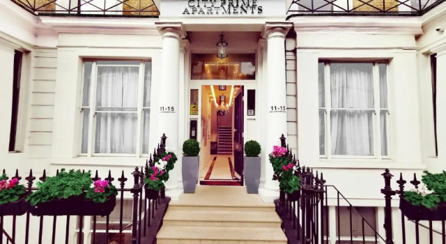 Апартаменты с 2 комнатами с частичным видом City Prime Kensington