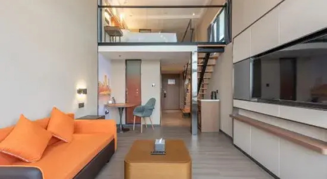 Люкс с видом на сад Heyi light luxury hotel