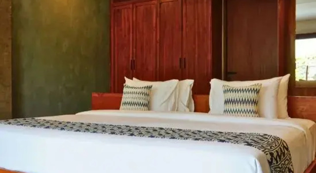 Четырёхместный семейный номер Standard с балконом и с видом на сад Uma Dawa Resort and Spa