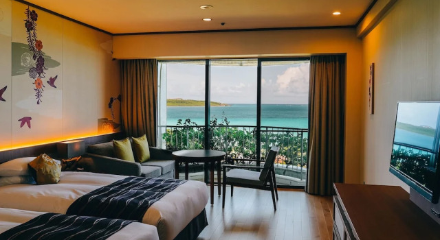 Двухместный номер Standard с балконом и с видом на океан Miyakojima Tokyu Hotel & Resorts