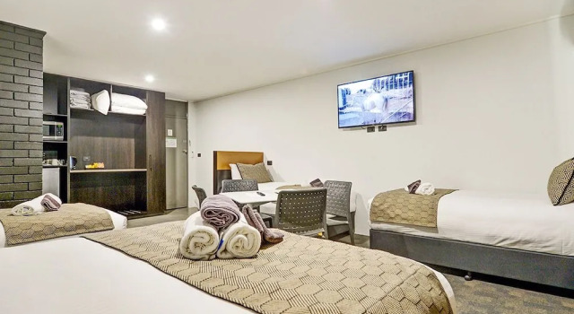 Семейный номер Standard с видом на парк CBD Motor Inn