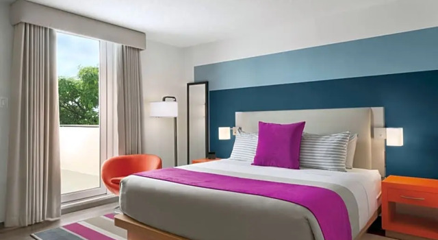Двухместный номер Standard с балконом и с частичным видом на океан TRYP by Wyndham Isla Verde