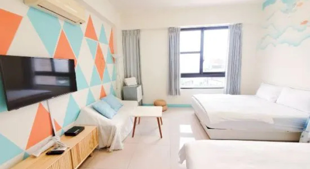 Номер Standard suiian inn 隨緣民宿 國旅卡 加長特大床king size