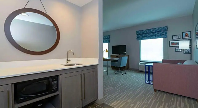 Двухместный люкс Hampton Inn & Suites Glenarden/Washington DC
