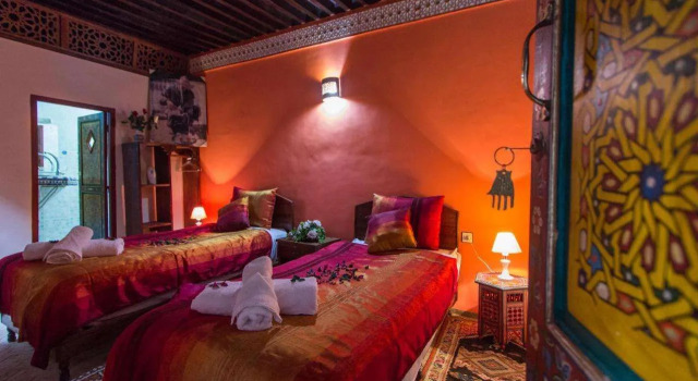 Casa Aya Medina, Boek Hotel Hotels in Fez met maaltijden, in de buurt van Batha Square, Halfpension / Volpension