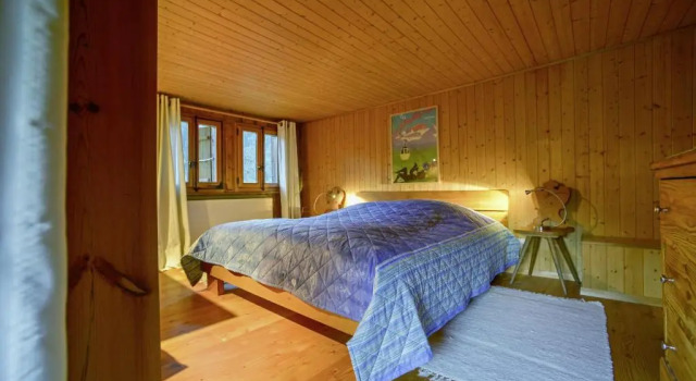 Двухместный номер Standard с видом на горы B&B Chalet la Croisée