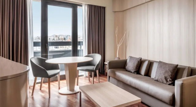 Двухместный полулюкс с балконом и с видом на океан AC Hotel Gran Canaria by Marriott
