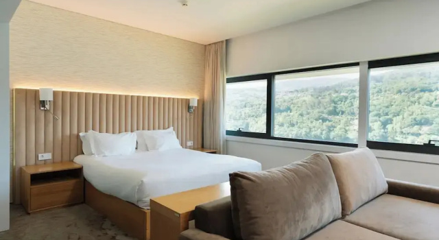Двухместный номер Deluxe с балконом Douro Royal Valley Hotel & Spa