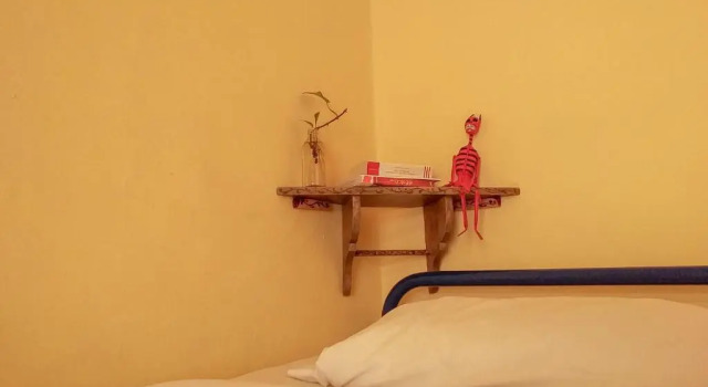 Кровать в общем номере Hostel Home