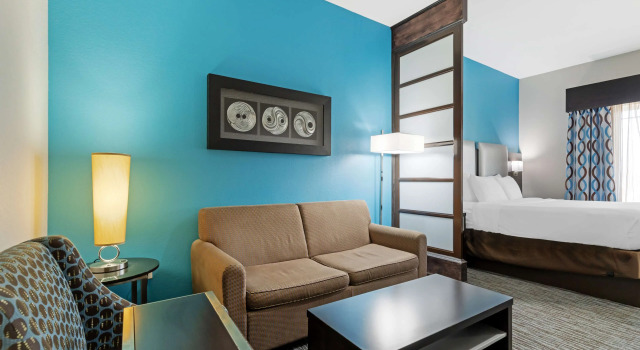 Двухместный люкс Best Western Plus Pleasanton Hotel