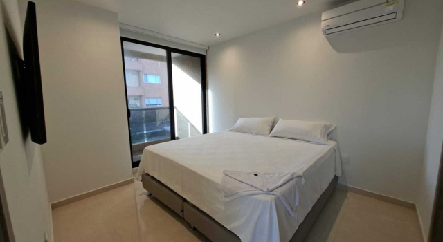 Апартаменты Deluxe с балконом и с видом на город Apartamento Shanty tipo 2