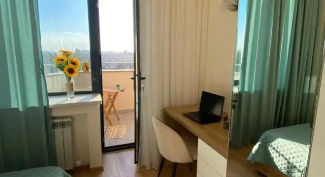 Beautiful apartment with 3 balconies in the center of Yerevan