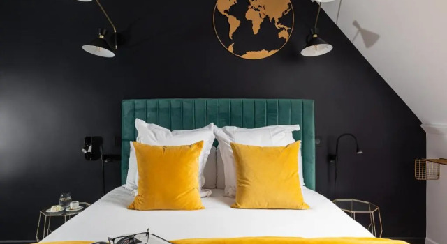 Номер Deluxe Hôtel - Restaurant Le Globe